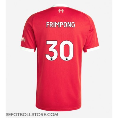 Liverpool Jeremie Frimpong #30 Replika Hemmatröja 2025-26 Kortärmad Liverpool Jeremie Frimpong #30 Replika Hemmatröja 2025-26 Kortärmad